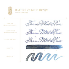 Load image into Gallery viewer, FERRIS WHEEL PRESS INK<br>Bathurst Blue Denim 38ml. <br><small>Glitrandi</small>