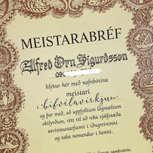 Load image into Gallery viewer, SKRAUTRITUN<br>Meistarabréf<br><small>Blackletter og Modern</small>