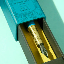 Load image into Gallery viewer, THE BRUSH BLEKPENNI<br>Medium oddur<br><small>Printmakers Teal</small>