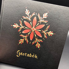 Load image into Gallery viewer, MERKING Á BÓKARKÁPU<br>Handmálað<br><small>1 lína miðjuð </small>