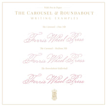 Load image into Gallery viewer, THE ROUNDABOUT<br>Kúlupenni m/blekpumpu<br><small>Tattler´s Teal</small>