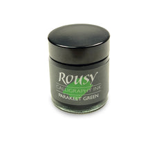 Load image into Gallery viewer, ROUSY CALLIGRAPHY INK<br> Parakeet green 30ml.