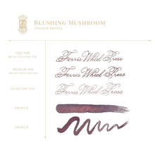 Load image into Gallery viewer, FERRIS WHEEL PRESS INK<br>FerriTales - Blushing Mushroom 20ml. <br><small>Tvítóna & Glitrandi</small>
