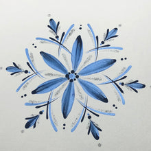 Load image into Gallery viewer, ÍSLANDSSÓL <br> <small>Blátt, dökkblátt og silfur </small>