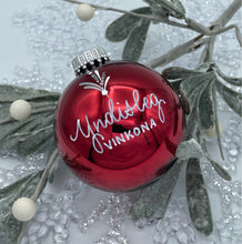 Load image into Gallery viewer, MERKING Á JÓLAKÚLU<br><small>Viðbót við keypta kúlu</small>