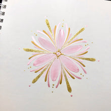 Load image into Gallery viewer, GEISLASÓL <br> <small>Ljósbleikt og gull </small>