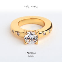 Load image into Gallery viewer, MoRing Solitaire<br>Gull