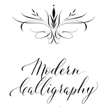 Load image into Gallery viewer, MODERN CALLIGRAPHY SKRAUTSKRIFTARPAKKI<br>í gjafapakkningu