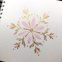 Load image into Gallery viewer, ÍSLANDSSÓL<br> <small>Ljósbleikt og gull </small>