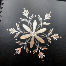 Load image into Gallery viewer, ÍSLANDSSÓL <br> <small>Rosegold hvítt og antíksilfur</small>