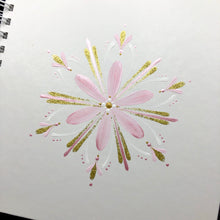 Load image into Gallery viewer, ÍSLANDSKLUKKA<br> <small> Ljósbleikt og gull </small>