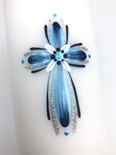 Load image into Gallery viewer, KROSS <br><small>Túrkís, dökkblátt og silfur </small>