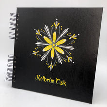 Load image into Gallery viewer, MERKING Á BÓKARKÁPU<br>Handmálað<br><small>1 lína miðjuð </small>