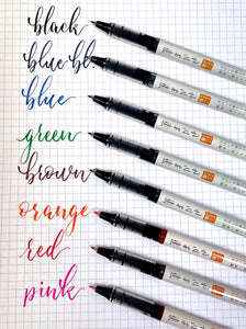 PILOT FUDE MAKASE<br>Brush penni - Blue