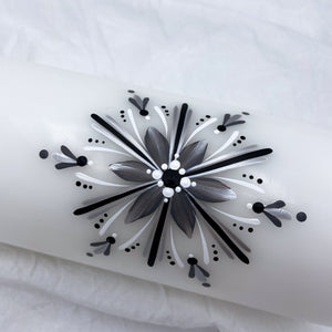 ÍSLANDSKLUKKA<br><small>DÖkkgrátt, svart og silfur<br>ekki glimmer</small>