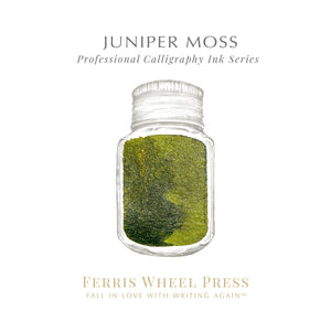 FERRIS WHEEL PRESS INK - CALLIGRAPHY INKS<br>Juniper Moss 28ml. <br><small>Vatnshelt & þekjandi</small>