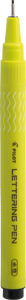 PILOT LETTERING PEN<br>þverodda tússpenni<br><small>3.0mm svartur</small>