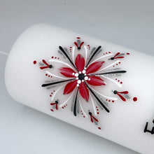 Load image into Gallery viewer, ÍSLANDSKLUKKA&lt;br&gt;&lt;small&gt;Rautt, svart og silfur&lt;br&gt;&lt;/small&gt;

