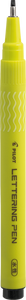 PILOT LETTERING PEN<br>þverodda tússpenni<br><small>2.0mm svartur</small>