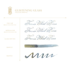 Load image into Gallery viewer, FERRIS WHEEL PRESS INK&lt;br&gt;FerriTales - Glistening Glass 20ml. &lt;br&gt;&lt;small&gt;Tvítóna &amp; Glitrandi&lt;/small&gt;
