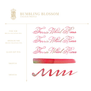 FERRIS WHEEL PRESS INK<br>FerriTales - Bumbling Blossom 20ml. <br><small>Þrítóna & Glitrandi</small>