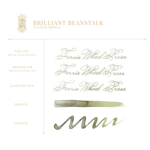 FERRIS WHEEL PRESS INK<br>FerriTales - Brilliant Beanstalk 20ml. <br><small>Tvítóna & Glitrandi</small>