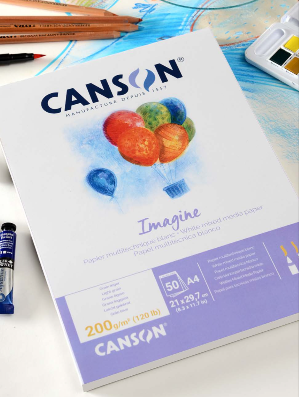 CANSON <br>Imagine<br><small>A4 - 50bls - 200g/m2</small>