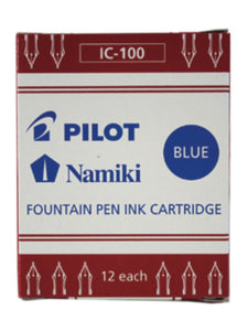 PILOT Namiki<br>Blátt<br><small>12 fyllingar í pakka</small>