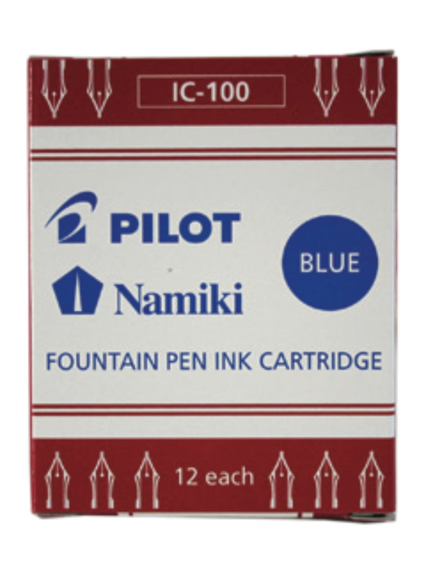 PILOT Namiki<br>Blátt<br><small>12 fyllingar í pakka</small>