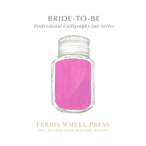 FERRIS WHEEL PRESS INK - CALLIGRAPHY INKS<br>Bride to be 28ml. <br><small>Vatnshelt & þekjandi</small>