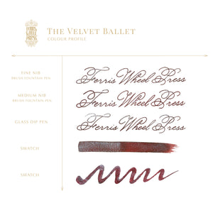 FERRIS WHEEL PRESS INK<br>Velvet Ballet 38ml.