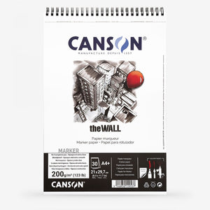 CANSON - THE WALL<br>Marker paper<br><small>Pappírsblokk A4</small>