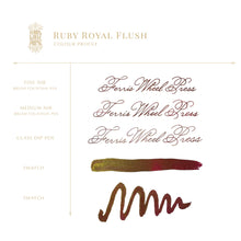 Load image into Gallery viewer, FERRIS WHEEL PRESS INK&lt;br&gt;FerriTales - Ruby Royal 20ml. &lt;br&gt;&lt;small&gt;Tvítóna &amp; Glitrandi&lt;/small&gt;
