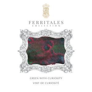 FERRIS WHEEL PRESS INK<br>FerriTales - Green with Curiosity 20ml. <br><small>Tvítóna & Glitrandi</small>