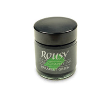 Load image into Gallery viewer, ROUSY CALLIGRAPHY INK&lt;br&gt; Parakeet green 30ml.
