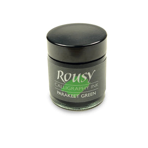 ROUSY CALLIGRAPHY INK<br> Parakeet green 30ml.