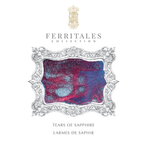 FERRIS WHEEL PRESS INK<br>FerriTales - Tears of Sapphire 20ml. <br><small>Tvítóna & Glitrandi</small>