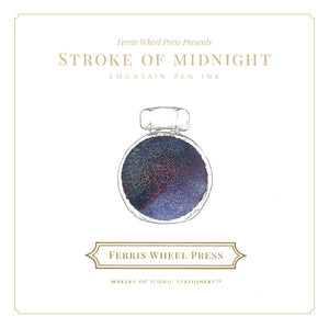 FERRIS WHEEL PRESS INK<br>Stroke of Midnight 38ml. <br><small>Tvítóna & glitrandi</small>