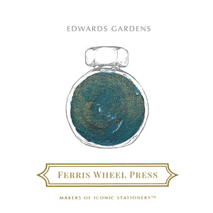 FERRIS WHEEL PRESS INK<br>Edwards Gardens 38ml. <br><small>Glitrandi</small>