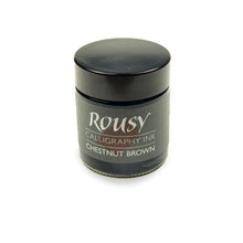 Load image into Gallery viewer, ROUSY CALLIGRAPHY INK&lt;br&gt;Chestnut brown 30ml.

